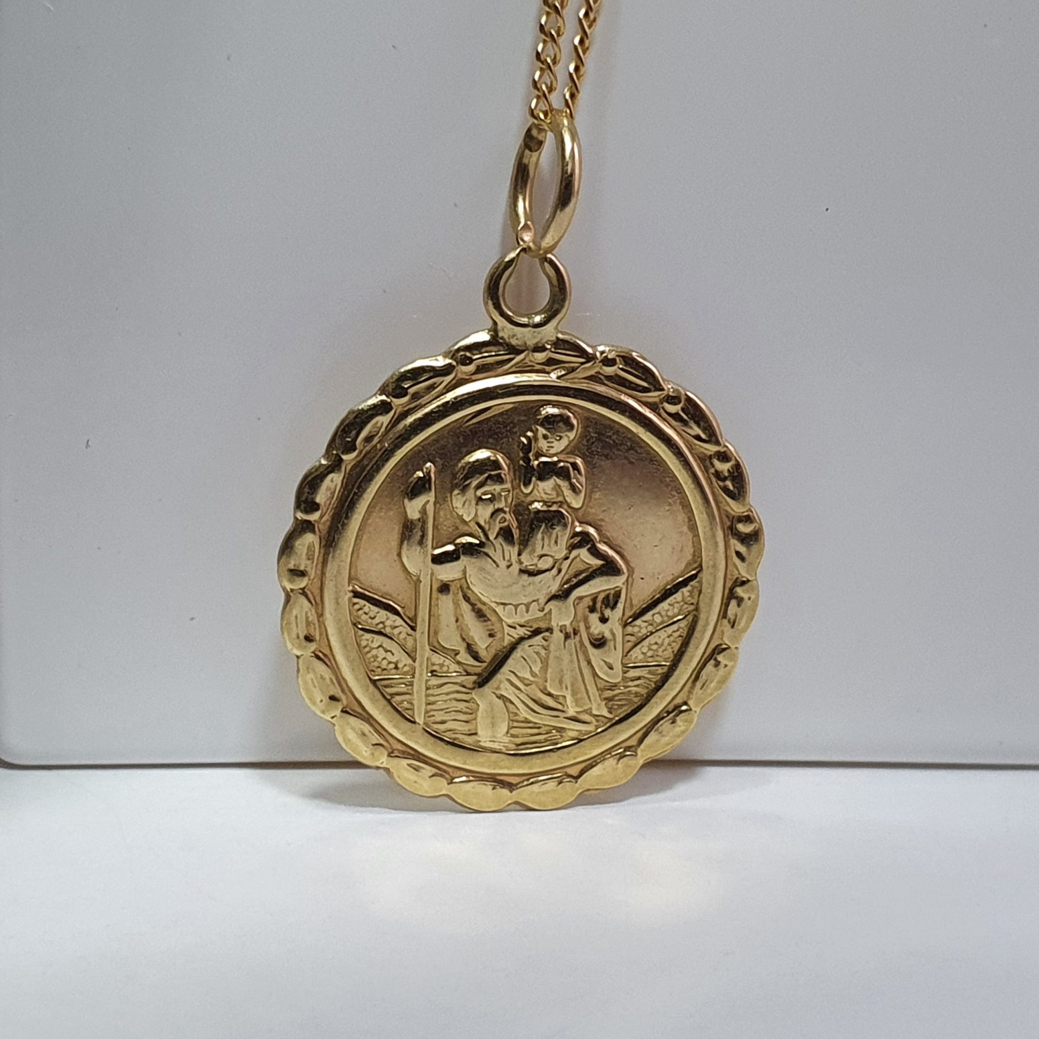 Saint Christopher Gold Medal 