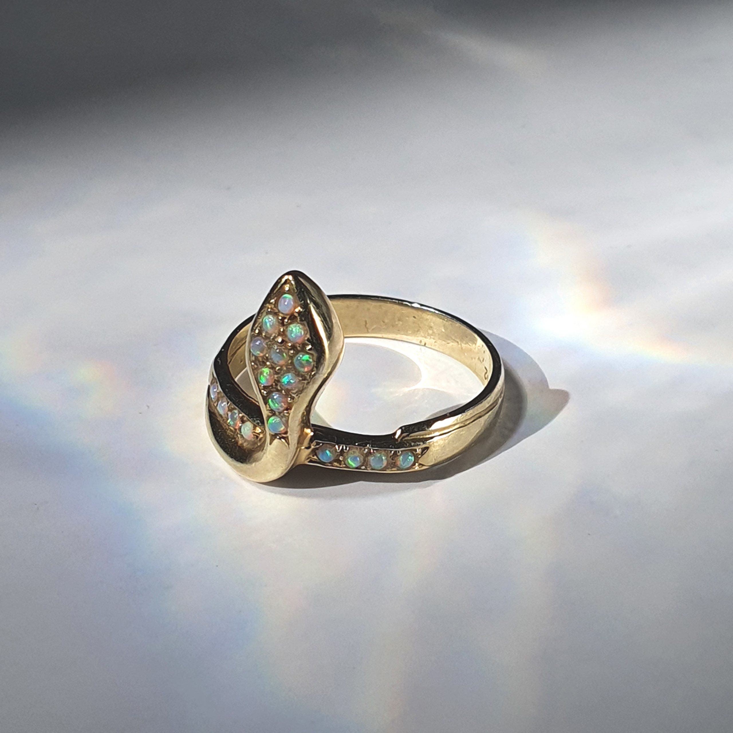 Black Opal Ring – Australian Opal Cutters and Pearl Divers