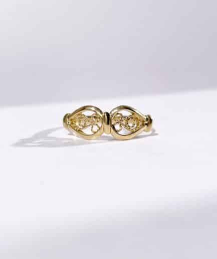 Oval Vintage Hoops from Glazd Jewels Gold