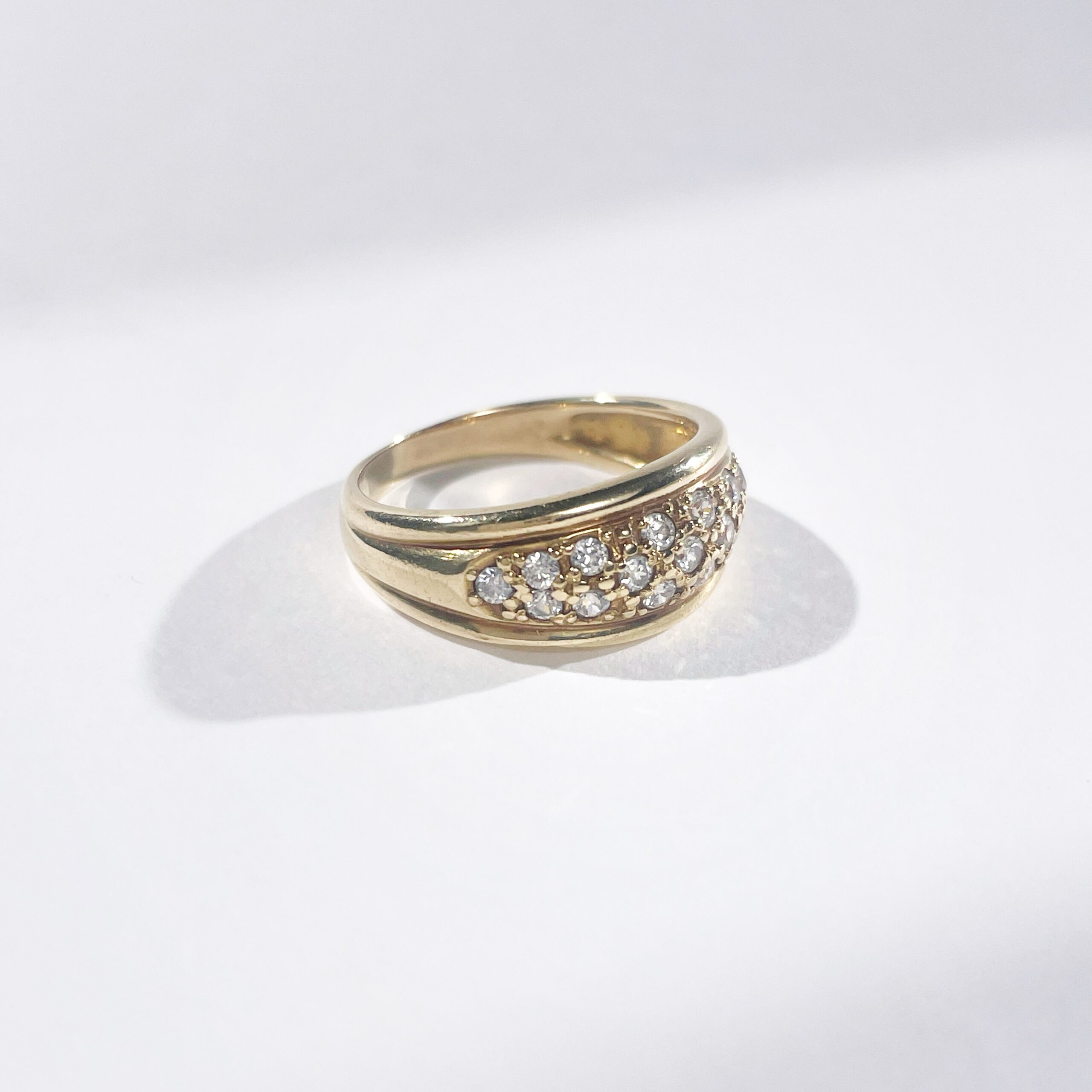 Diamond Pavé Vintage Ring 5