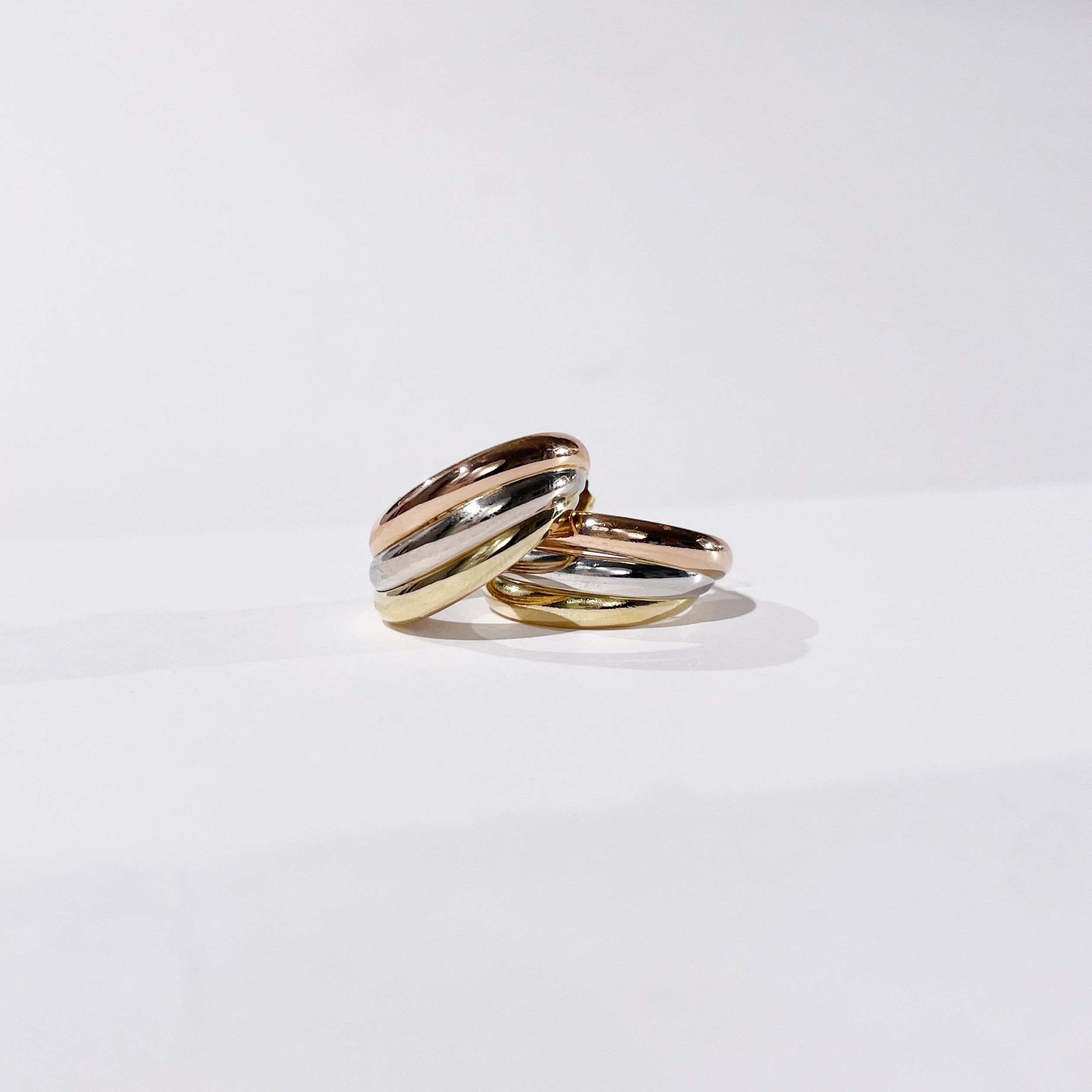 Vintage Gold Hoop Earrings 6