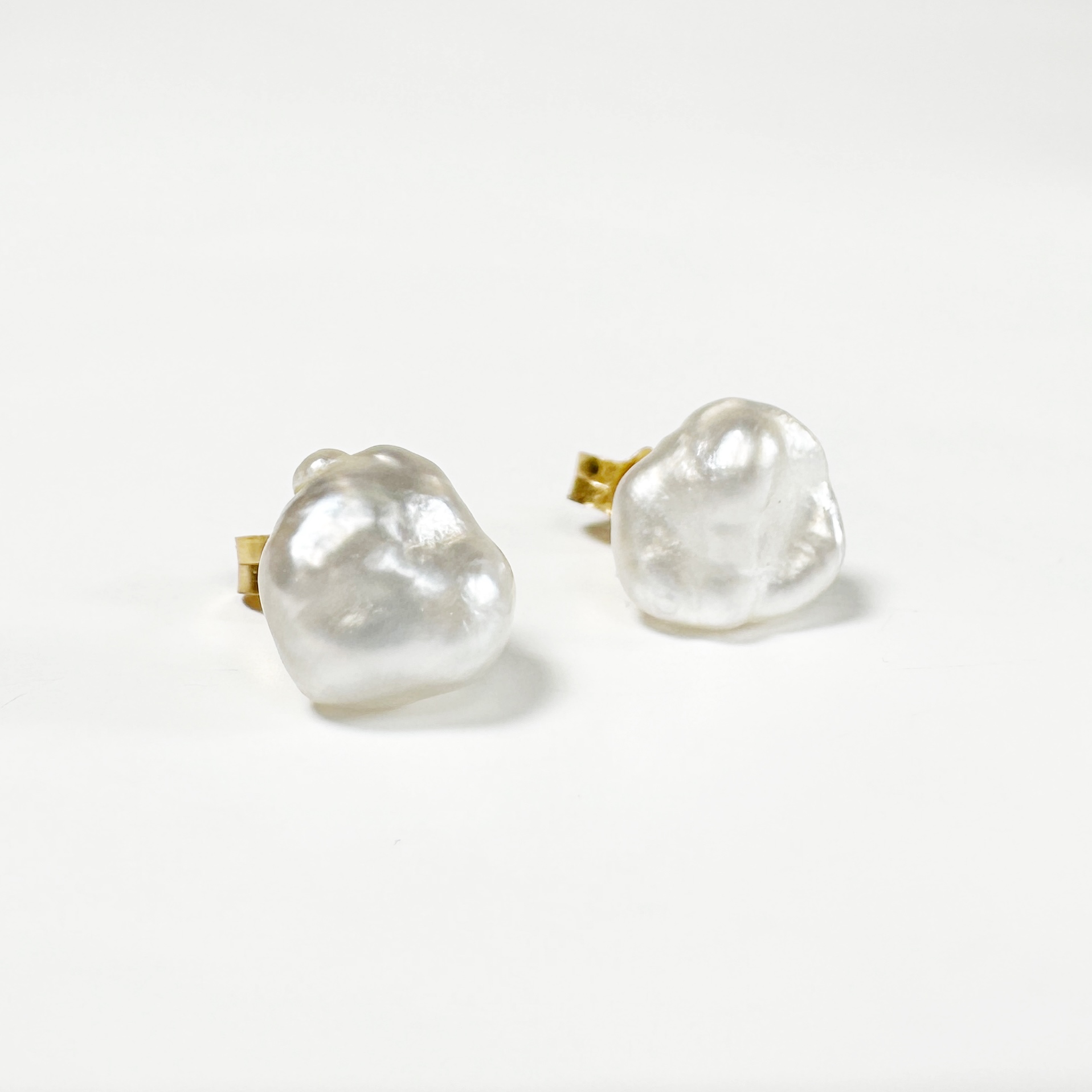 Vintage Baroque Pearl Earrings 4