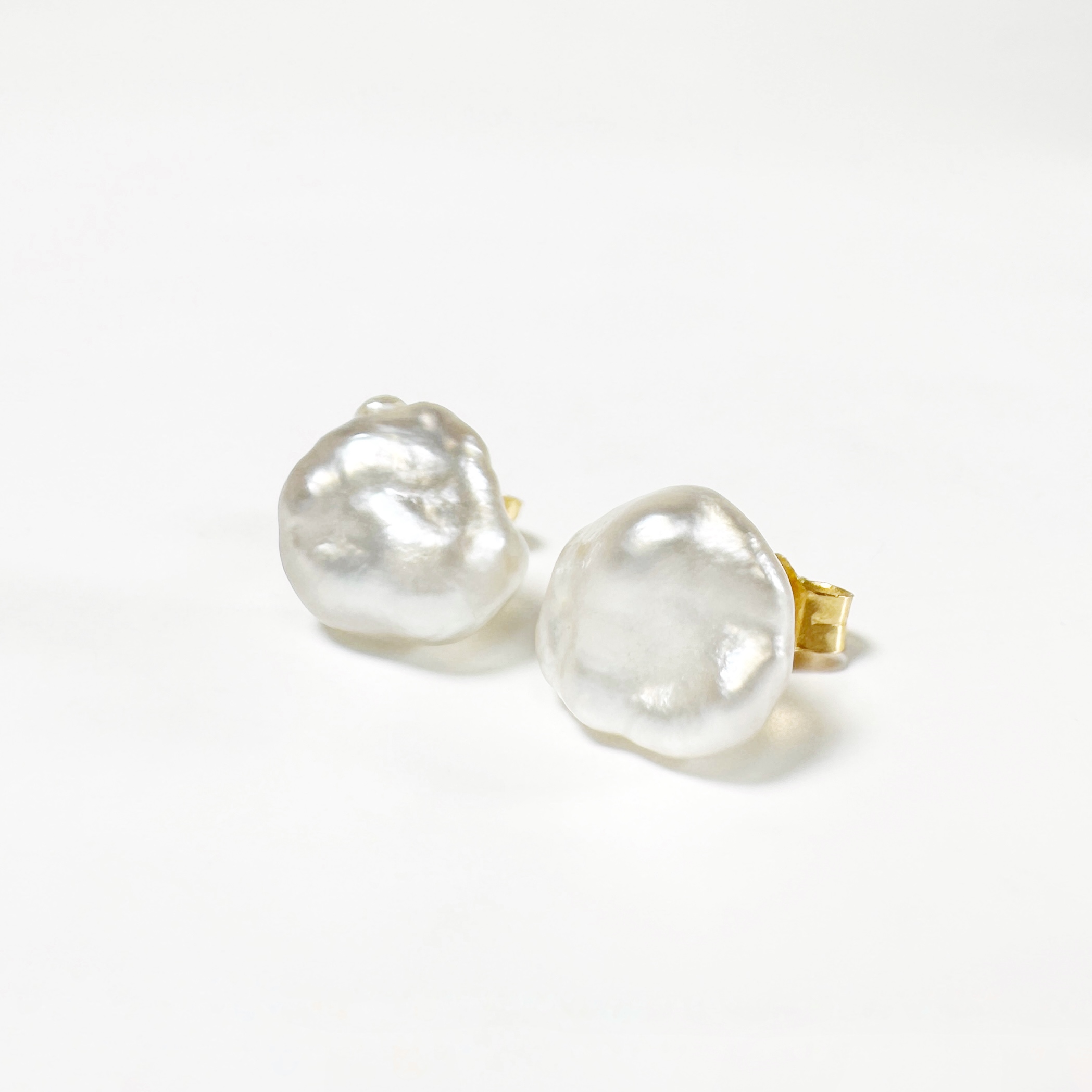 Vintage Baroque Pearl Earrings 5