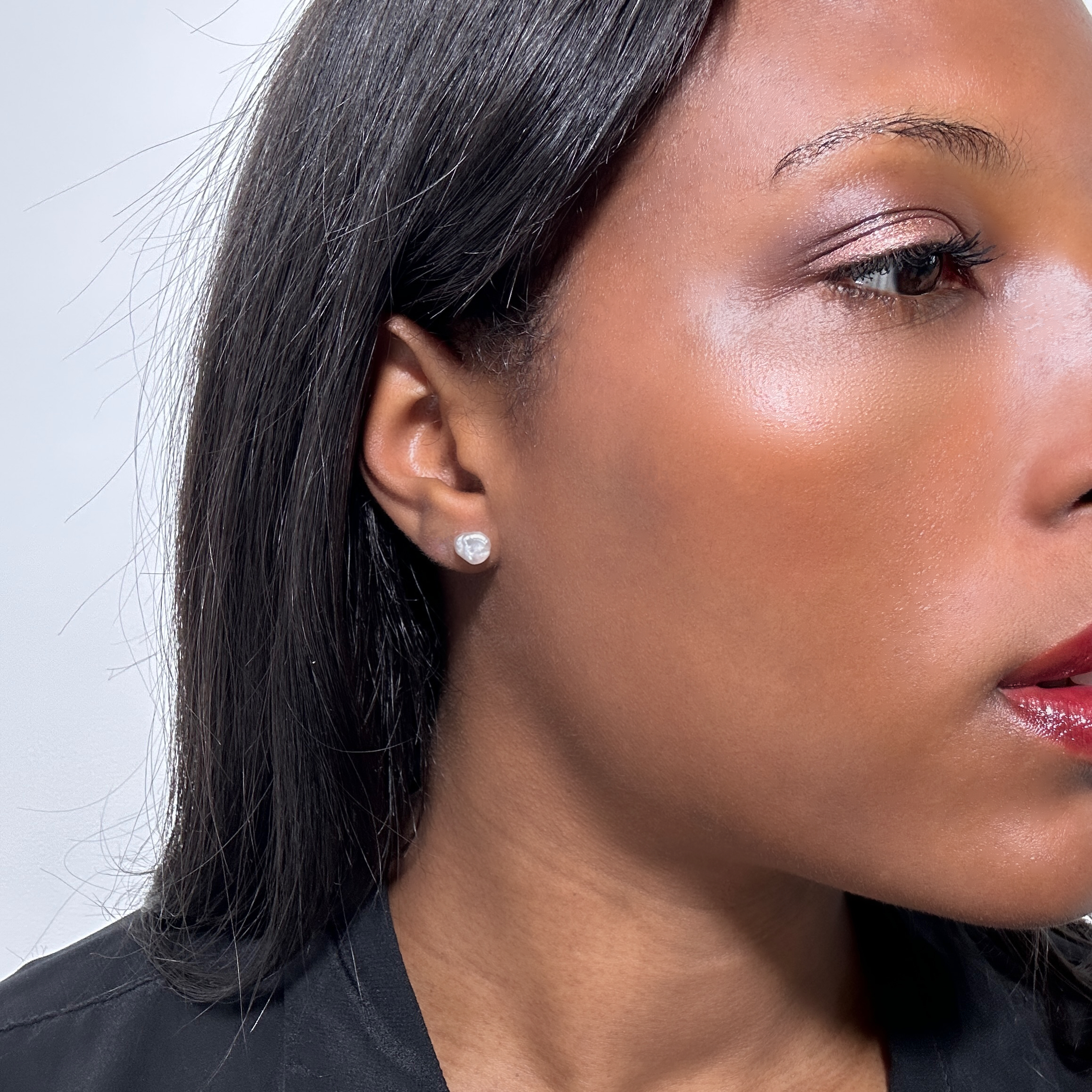 Vintage Baroque Pearl Earrings 9