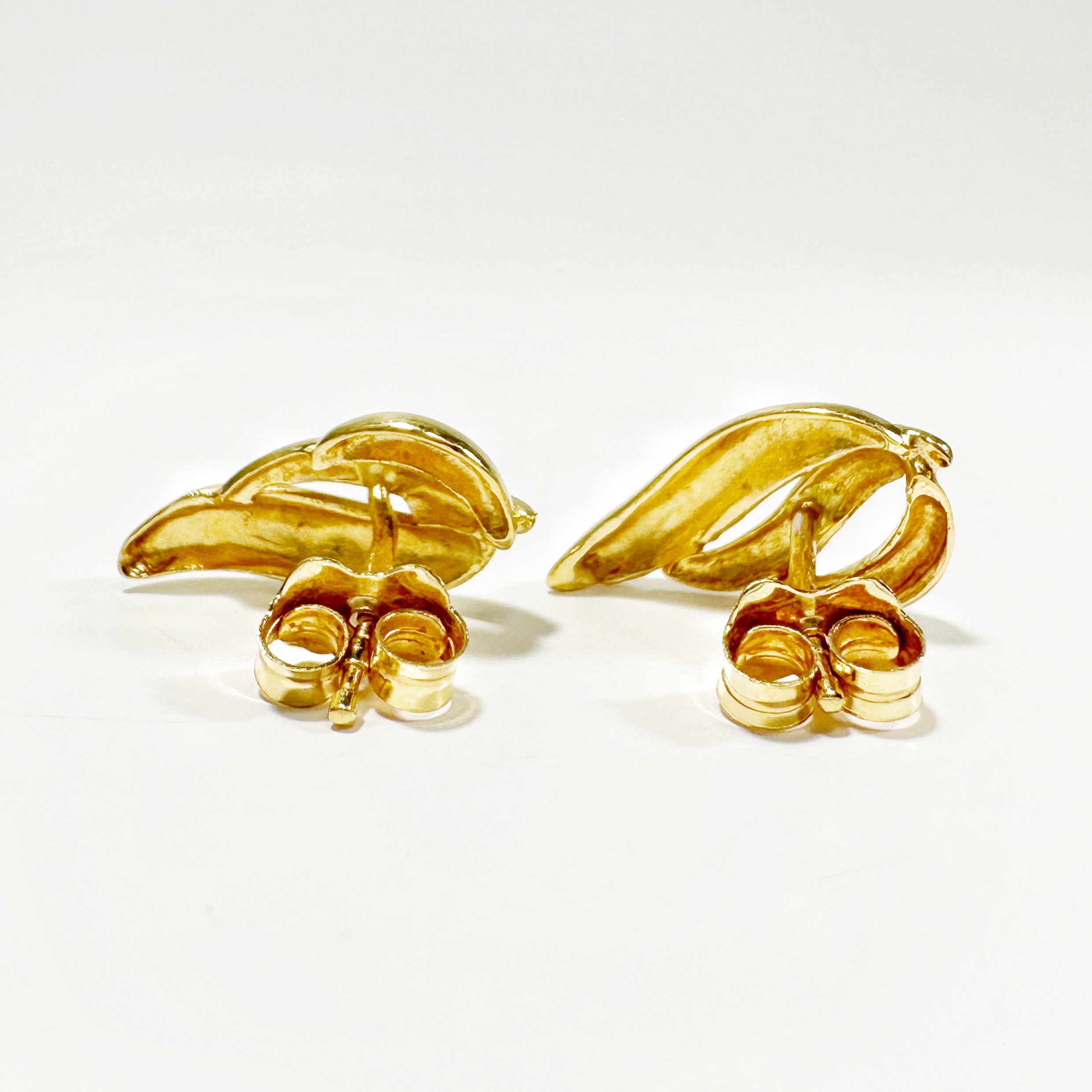 Vintage Gold Arabesque Earrings 2