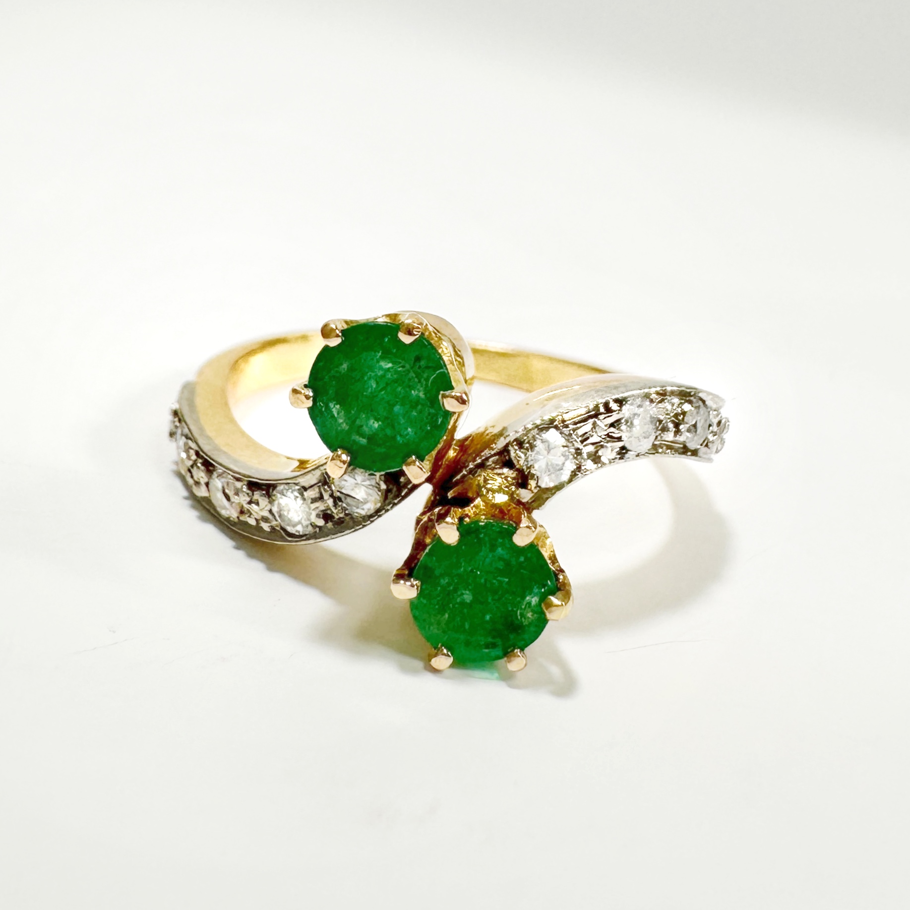 Vintage Gold Emerald Ring 1