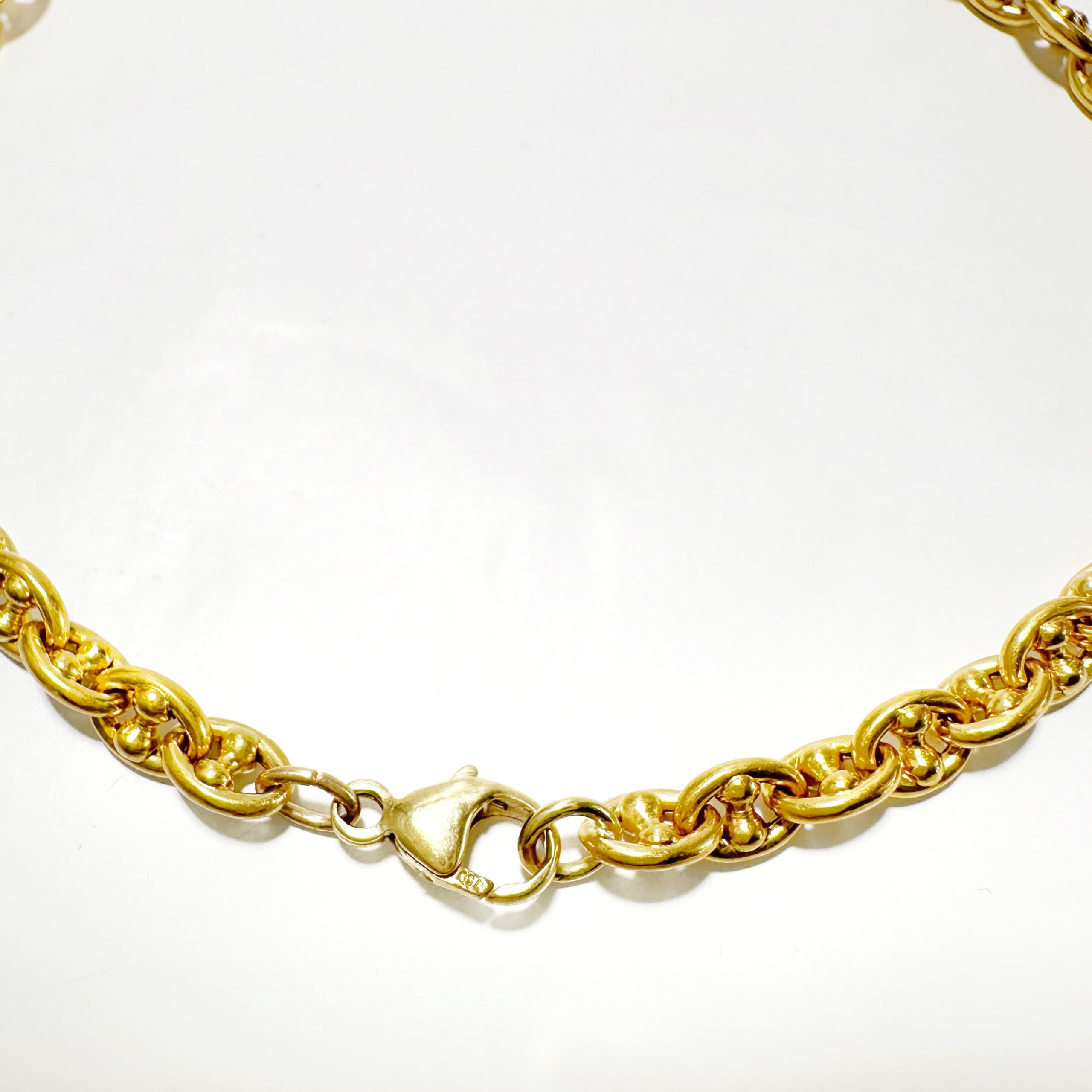 Vintage Gold Marine Link Bracelet 1