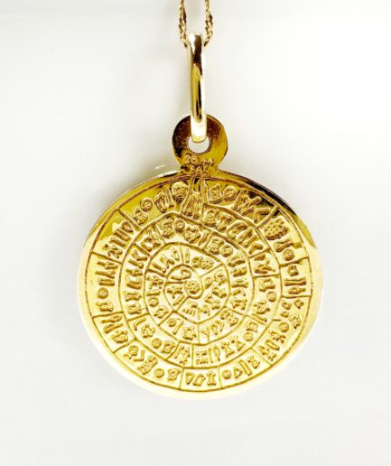 Pendentif Disque de Phaistos or "Minoa"