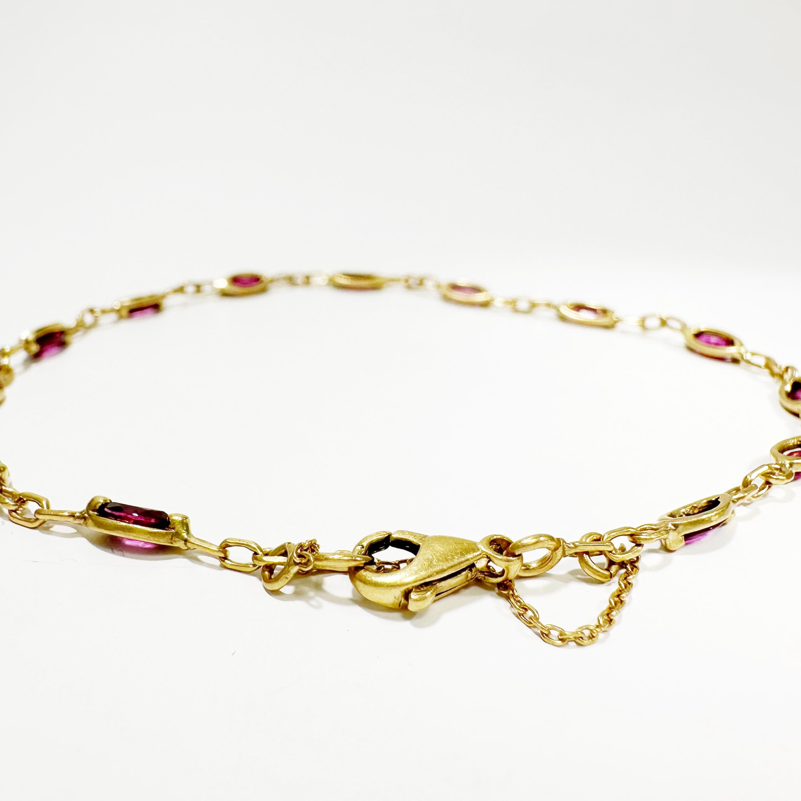 Vintage Gold Ruby Bracelet 5