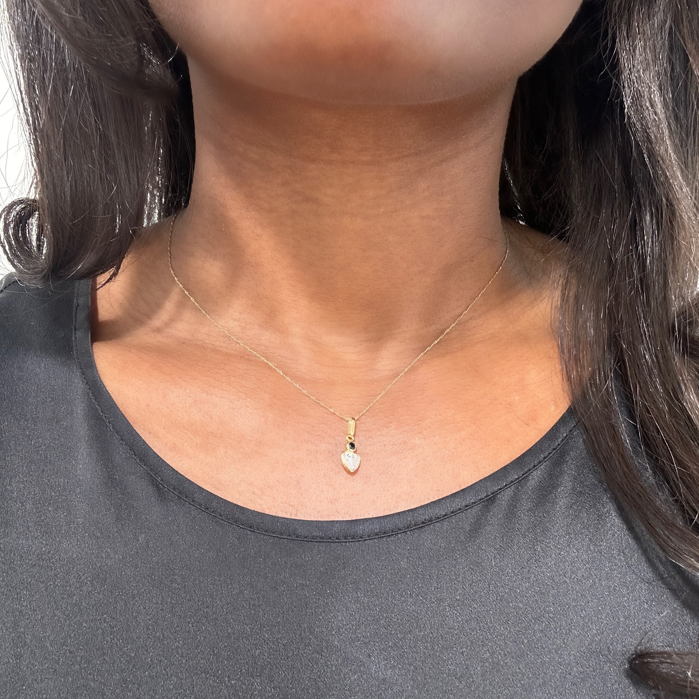 Vintage Gold Sapphires Pendant 2