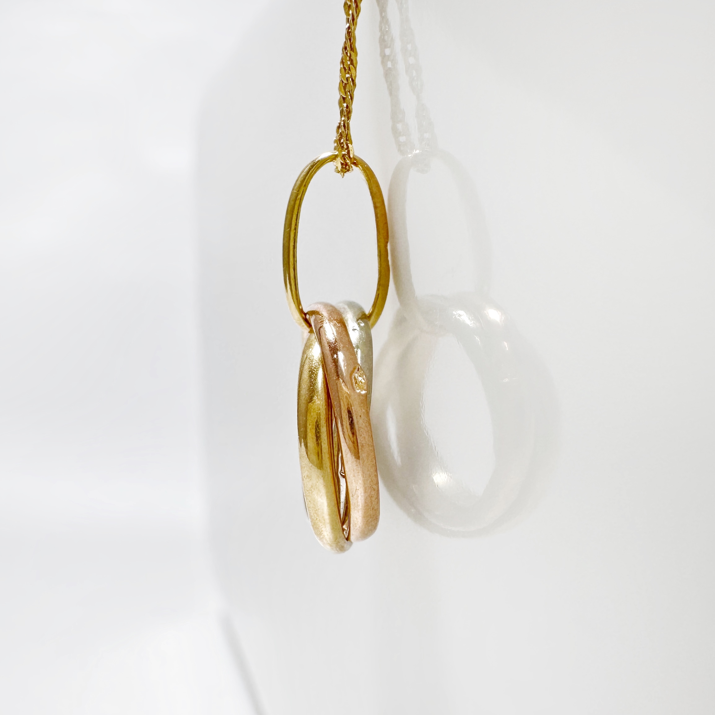 Vintage Gold Trinity Pendant 5