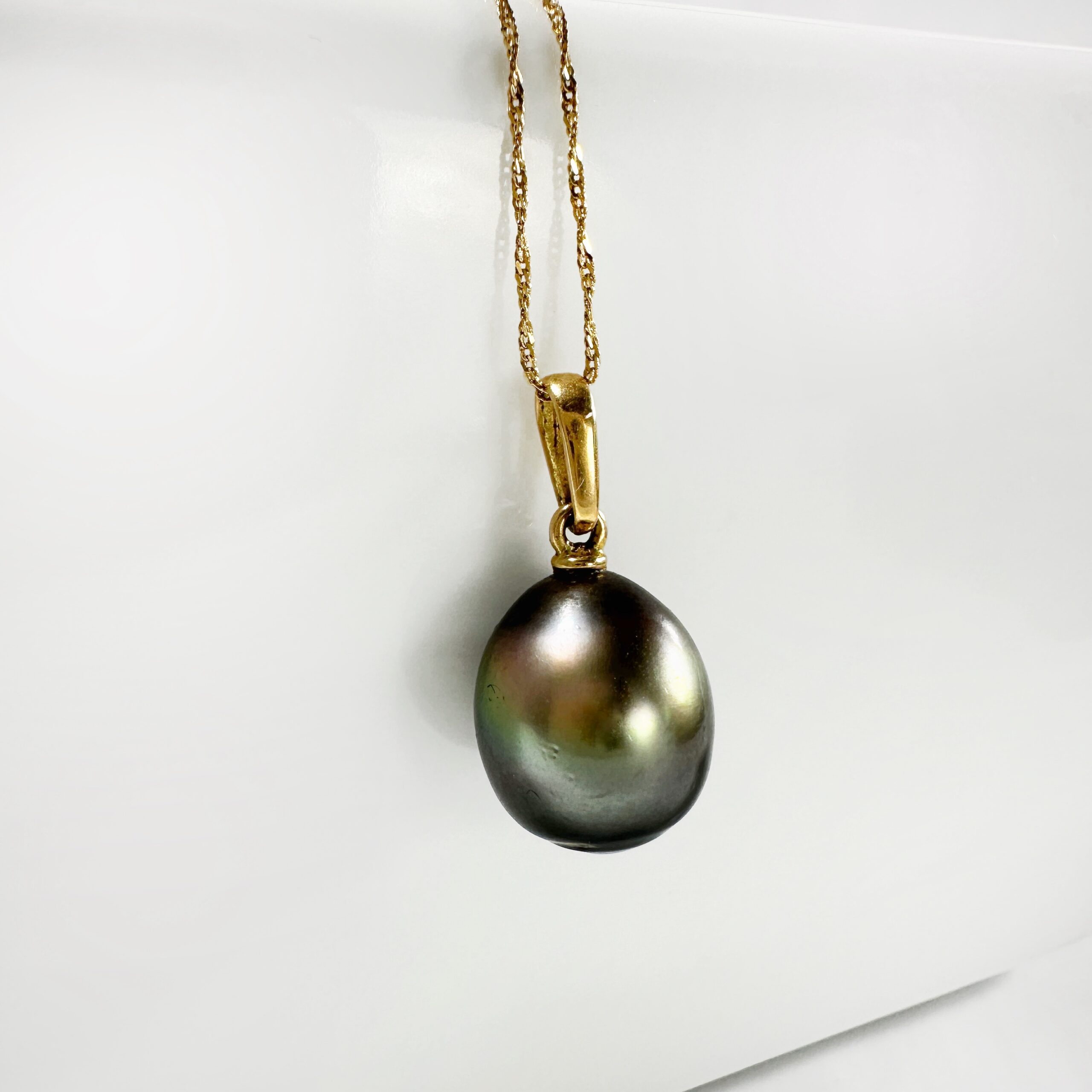 Vintage Tahiti Pearl Pendant 4