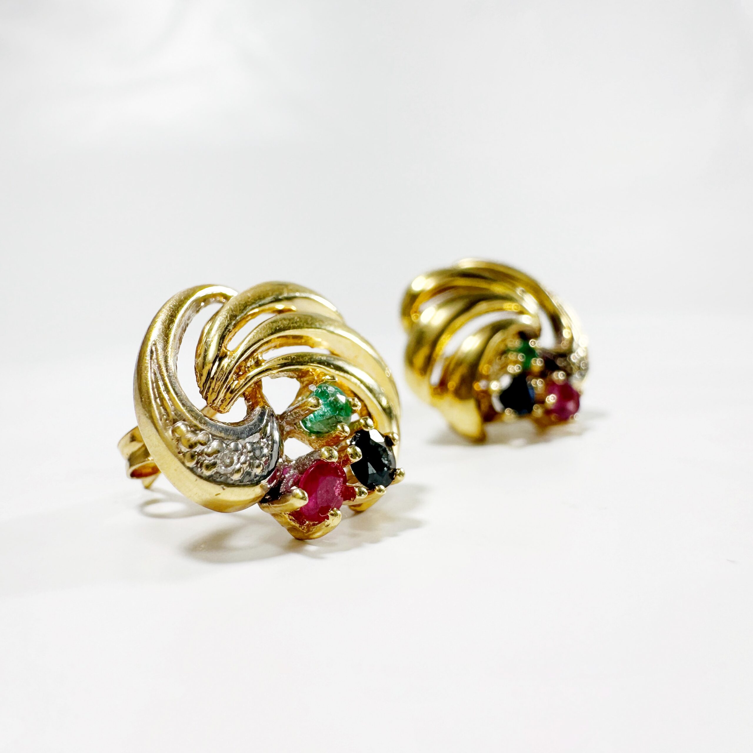 Vintage Tutti Frutti Earrings 1