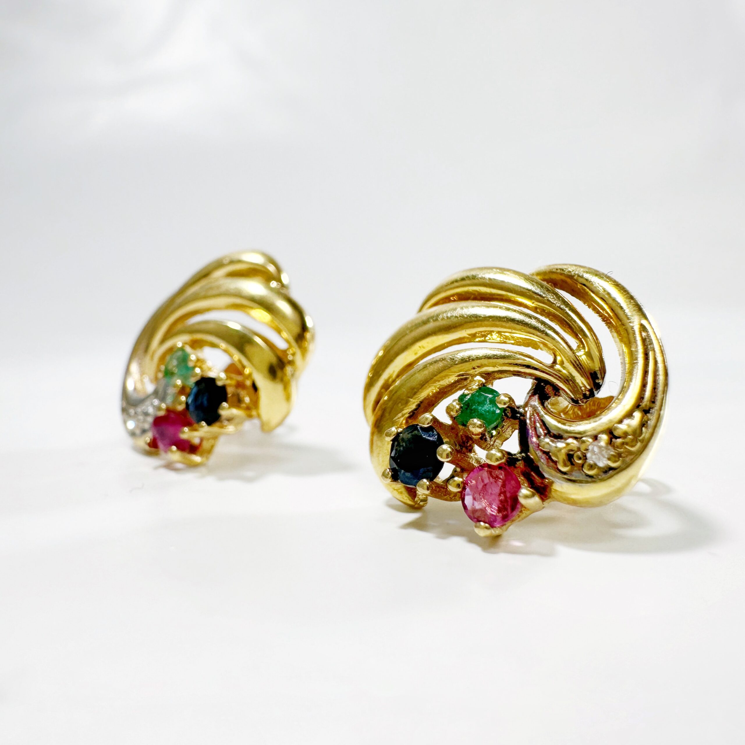 Vintage Tutti Frutti Earrings 4
