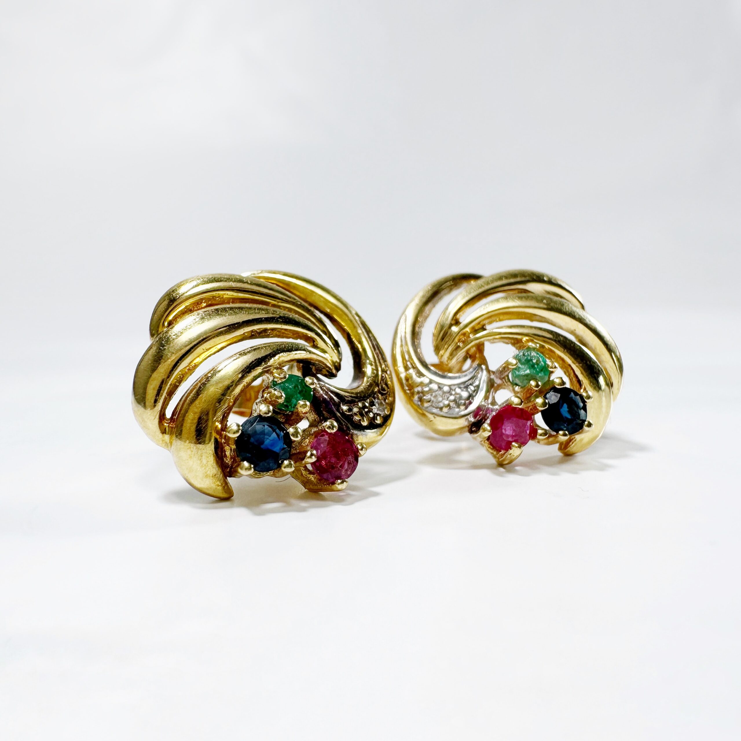 Vintage Tutti Frutti Earrings 5