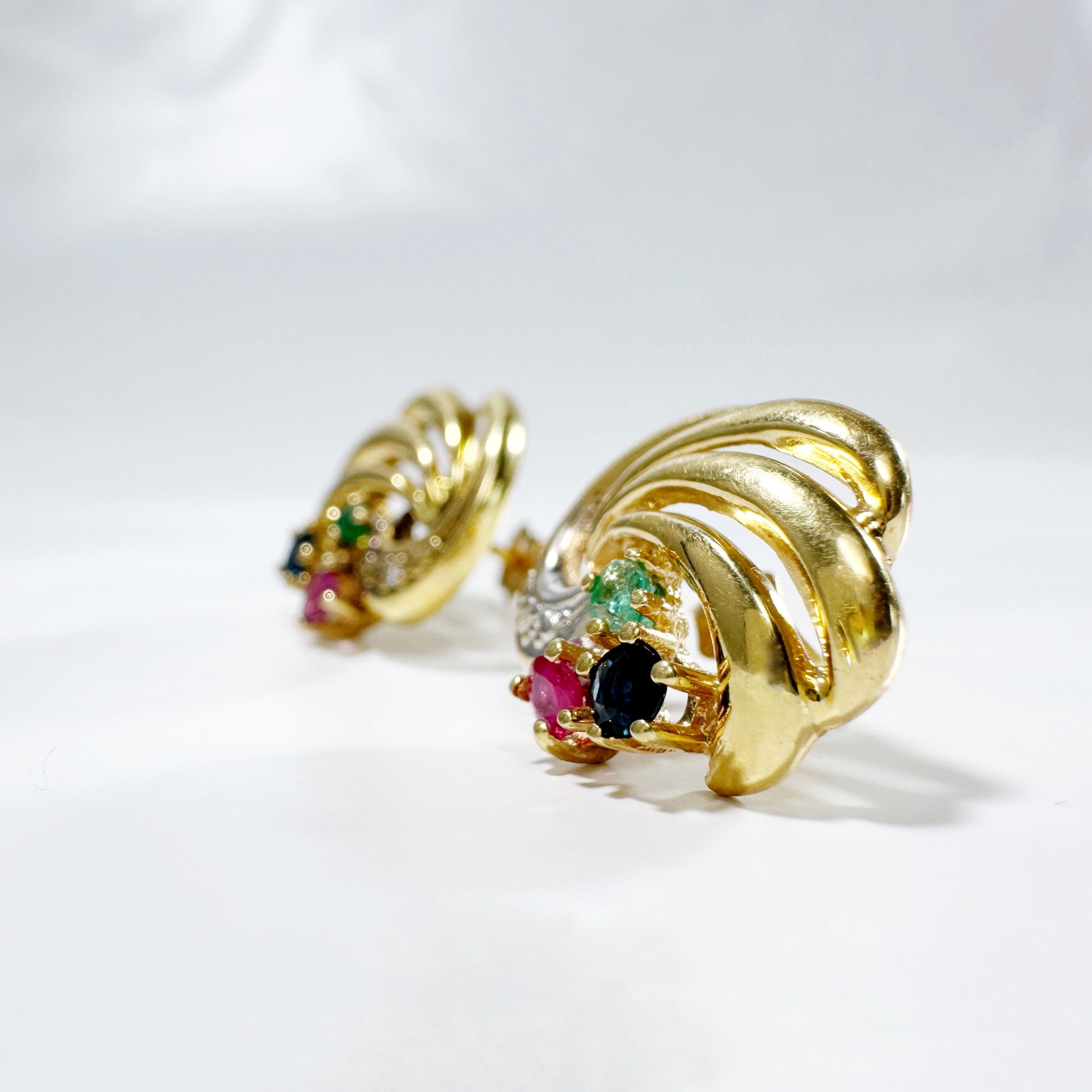 Vintage Tutti Frutti Earrings 6