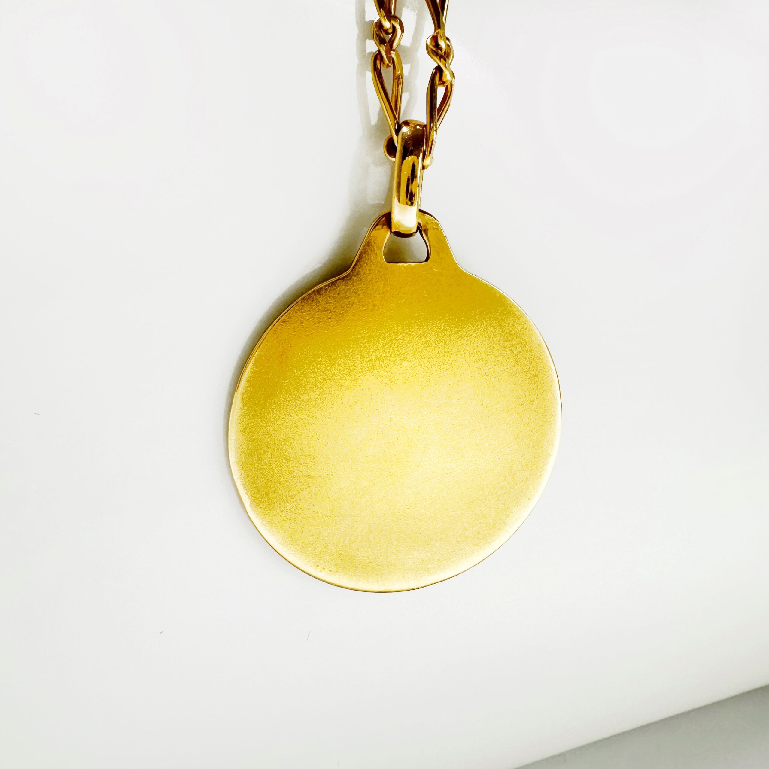 Vintage Gold Diamond Ruby Augis Pendant 1 (2)