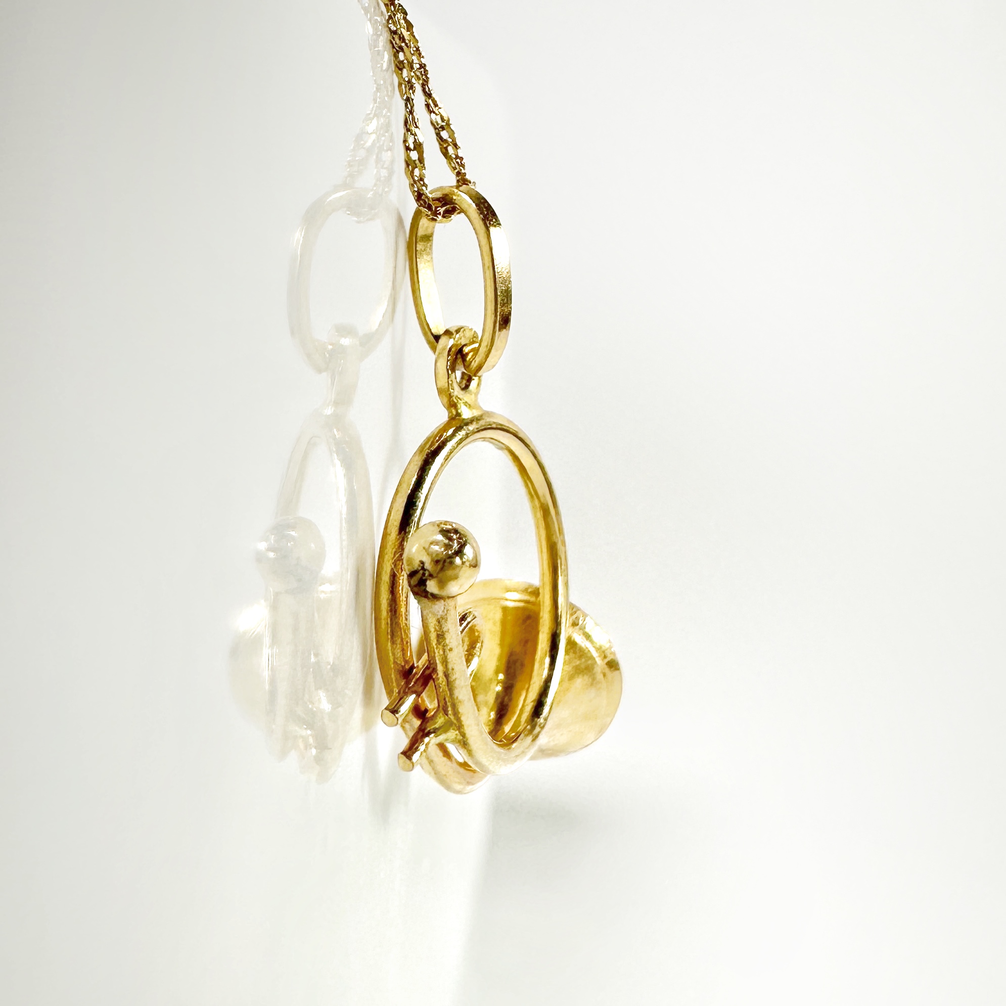 Vintage Gold Hunting Horn 5