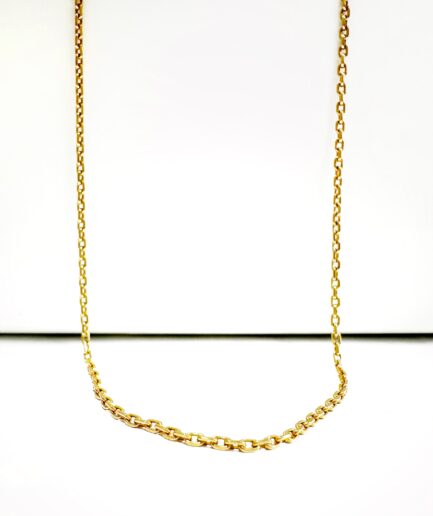 Gold Medium Belcher Chain // 46cm