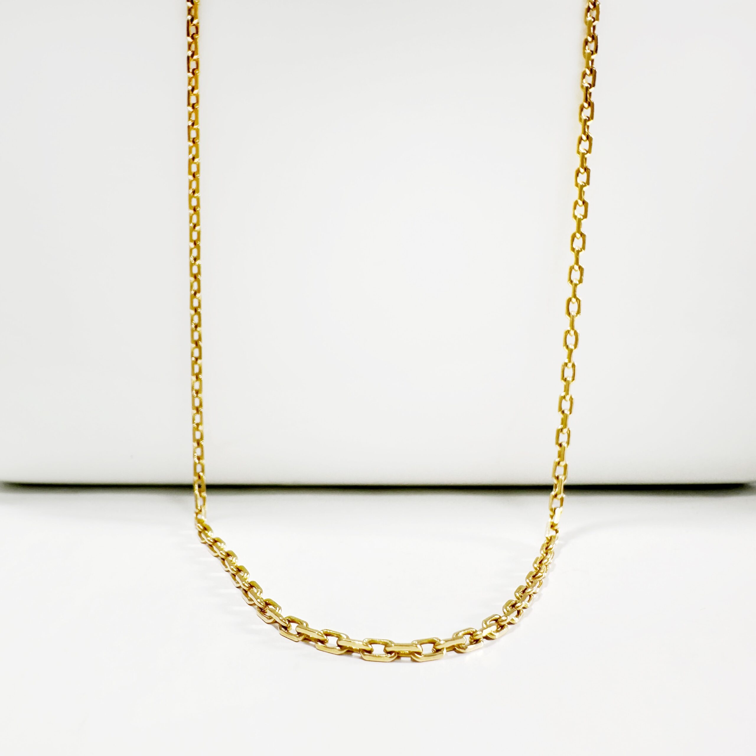 18k Gold Vintage Gold Belcher Chain (3)
