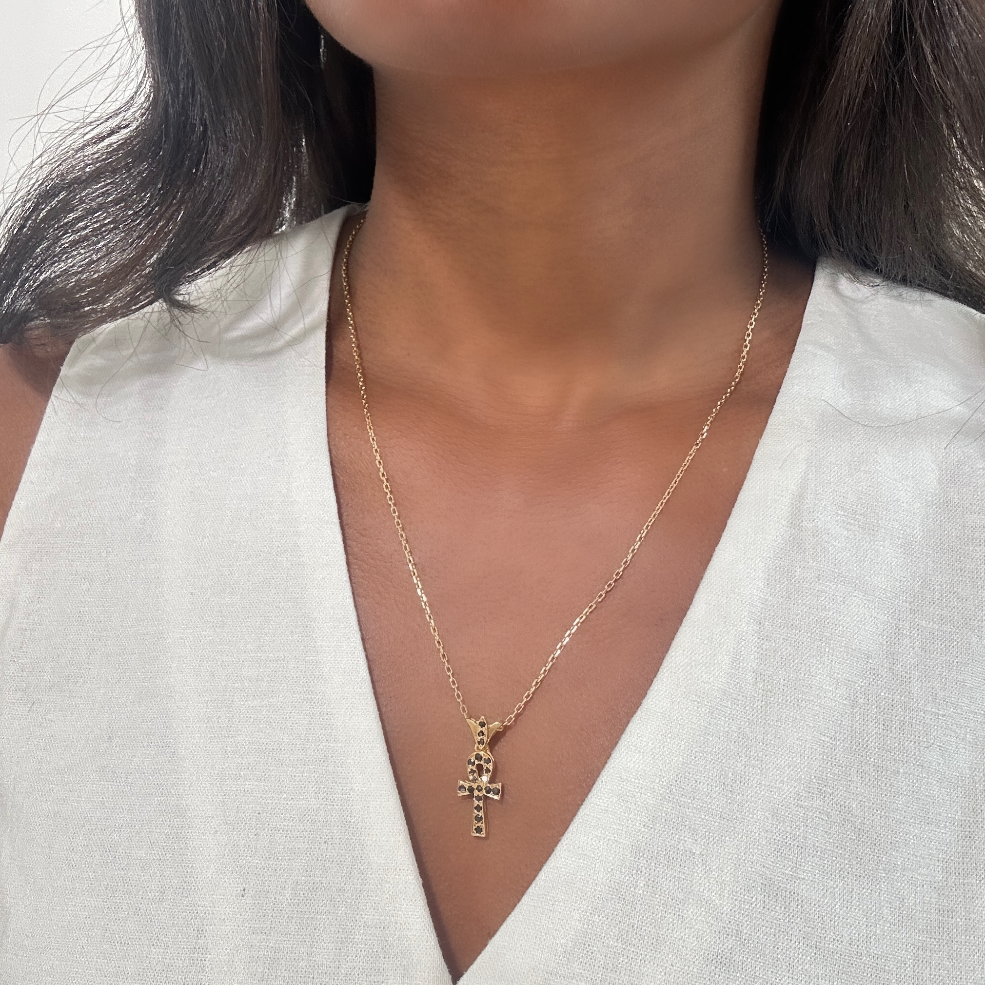 18k Gold Vintage Gold Belcher Chain (3)