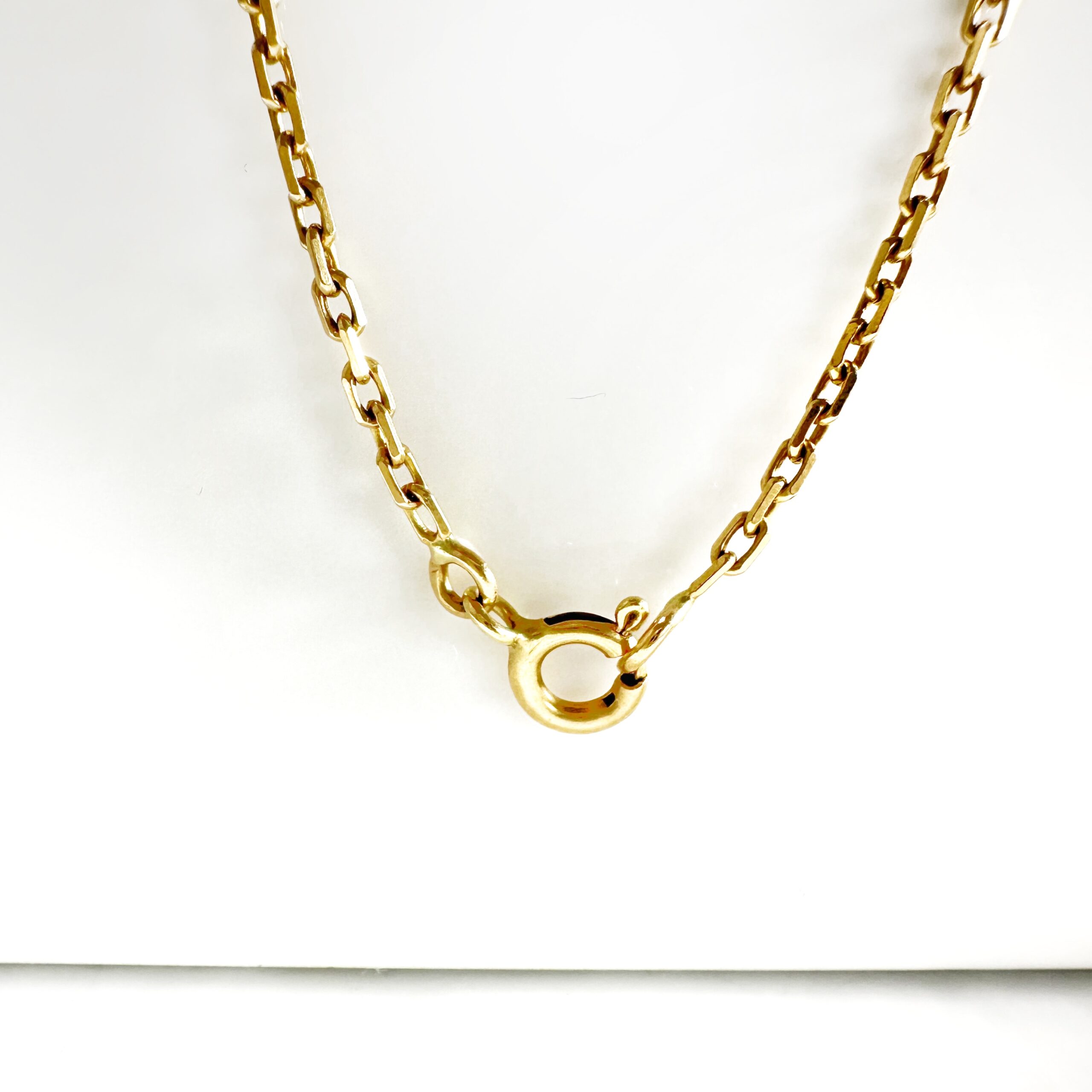 18k Gold Vintage Gold Belcher Chain (5)