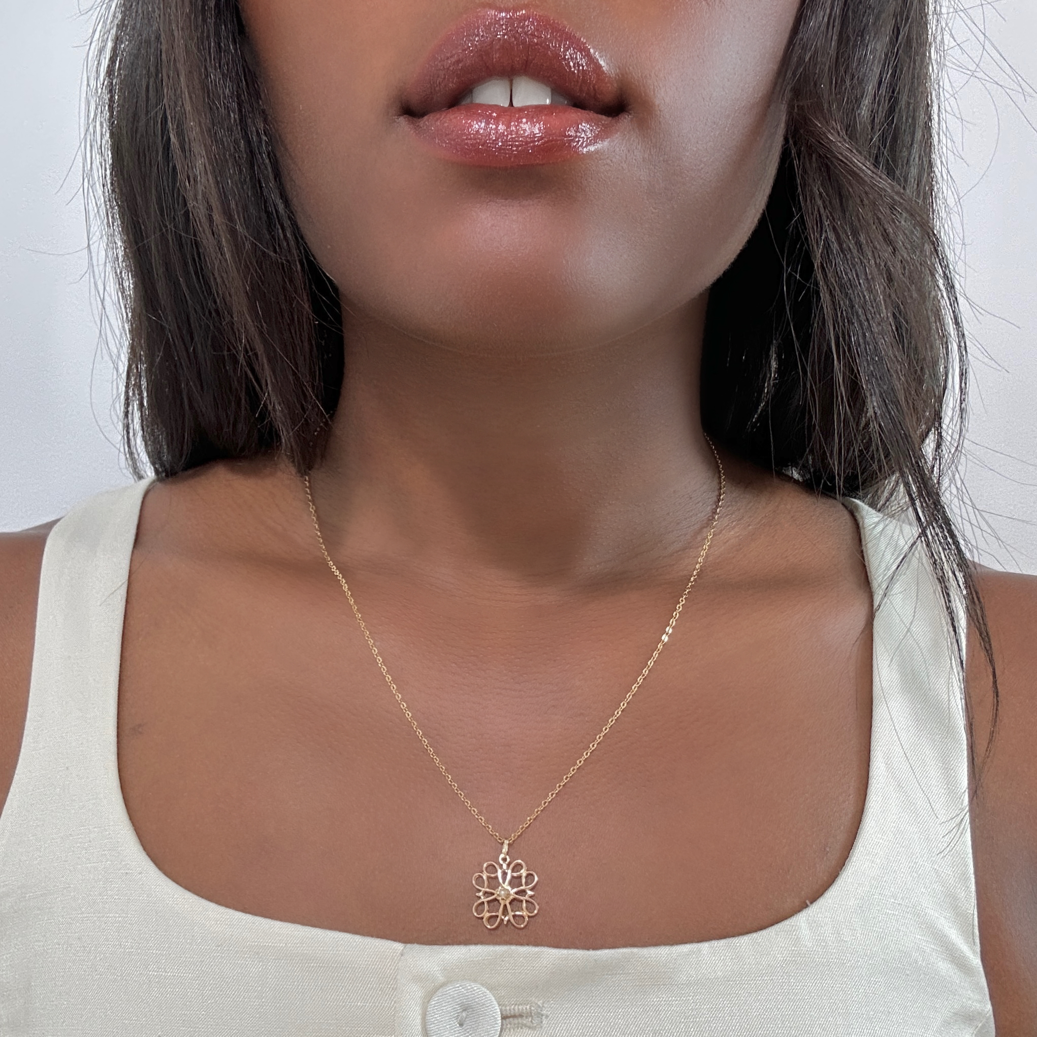 Vintage Gold Medium Belcher Chain (1)