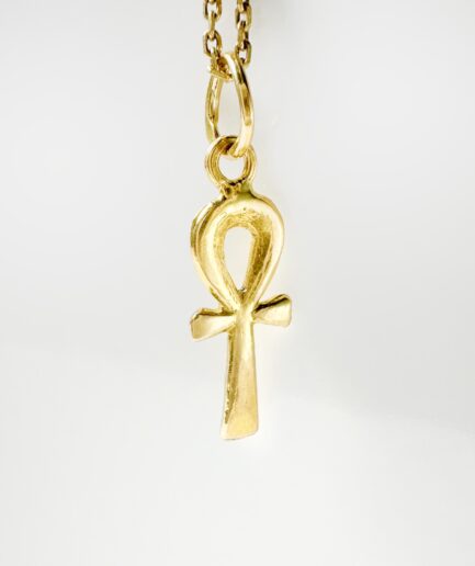 Pendentif croix d'Ankh or  "Kael"