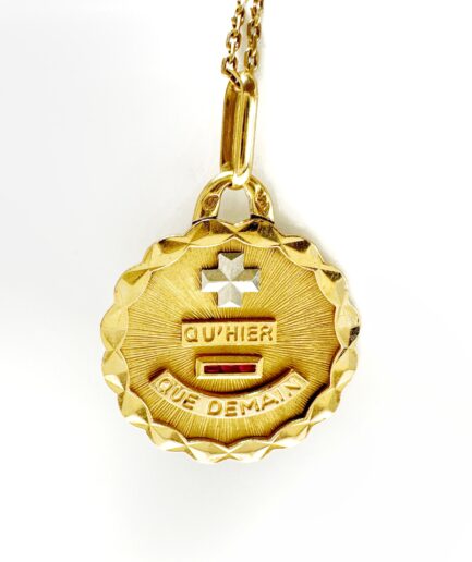 Médaille d'amour Augis "Rosemonde"