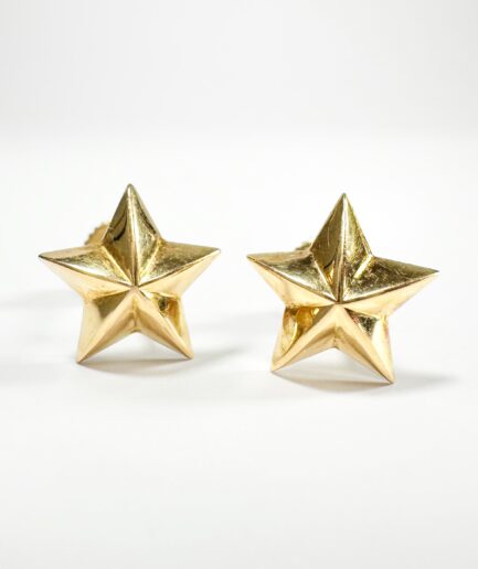 Boucles d'oreilles étoiles or  "Estrelle"