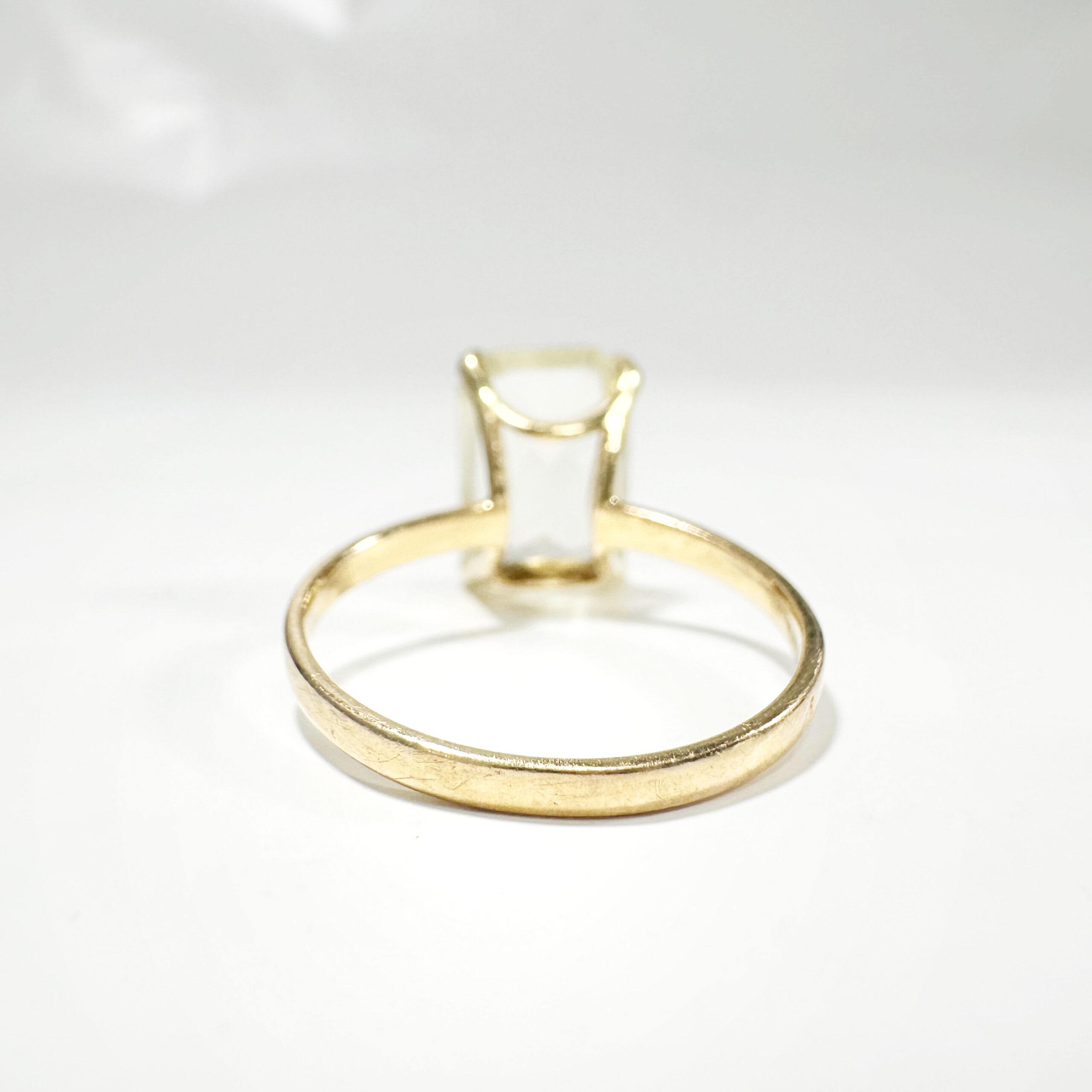 Gold And Prasiolite Vintage Gold Cocktail Ring (5)