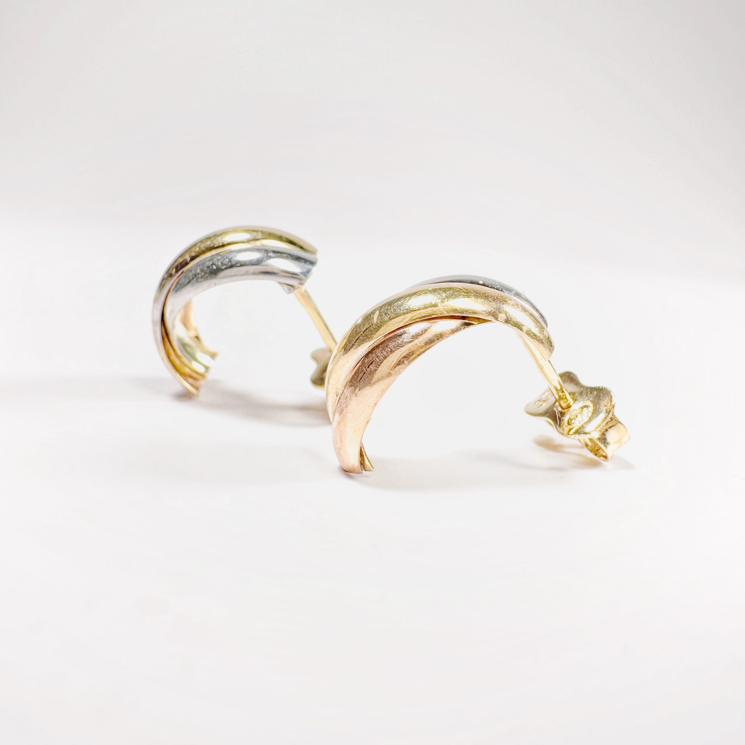 Gol Trinity Earrings (2)