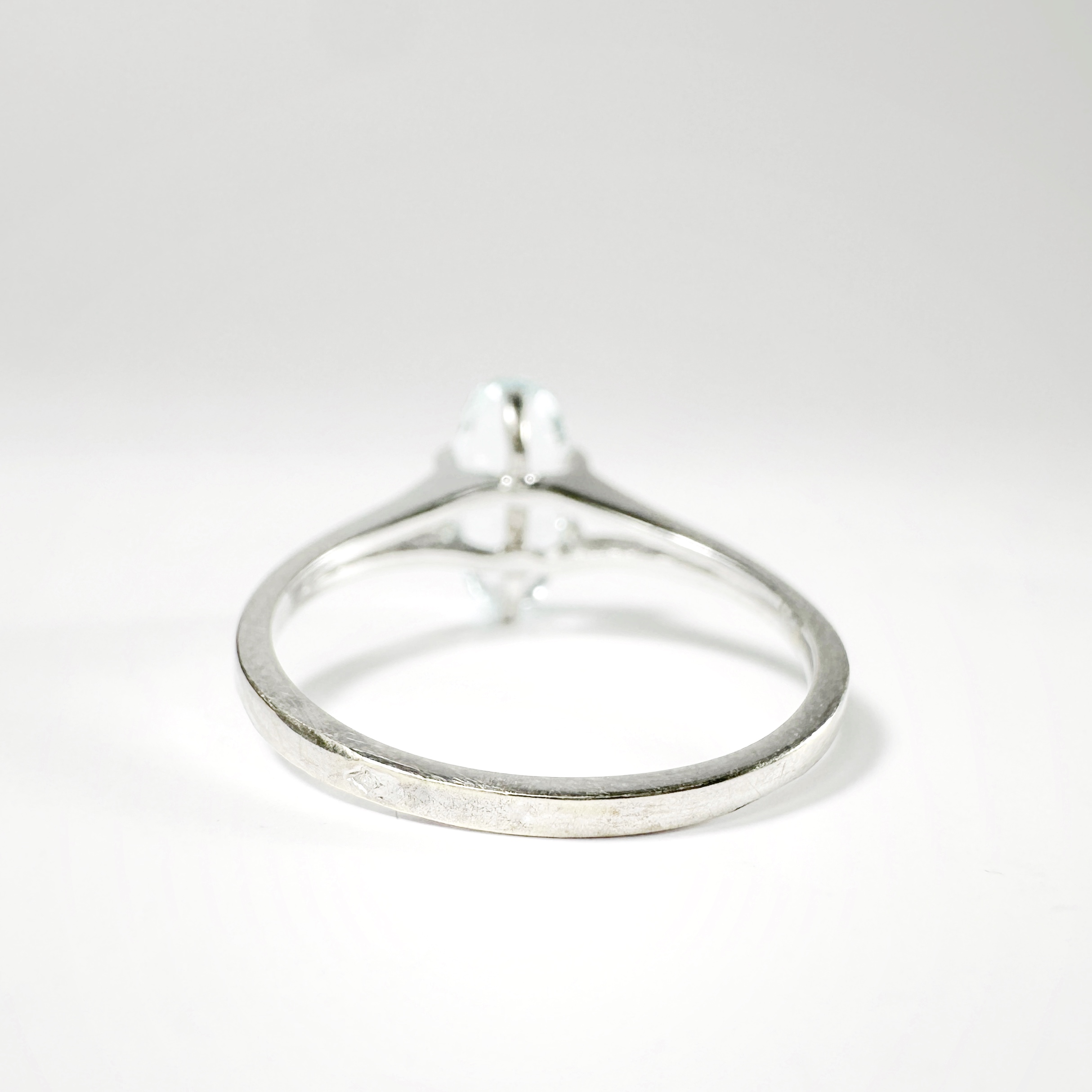 Vintage Gold Aquamarine Ring (4)