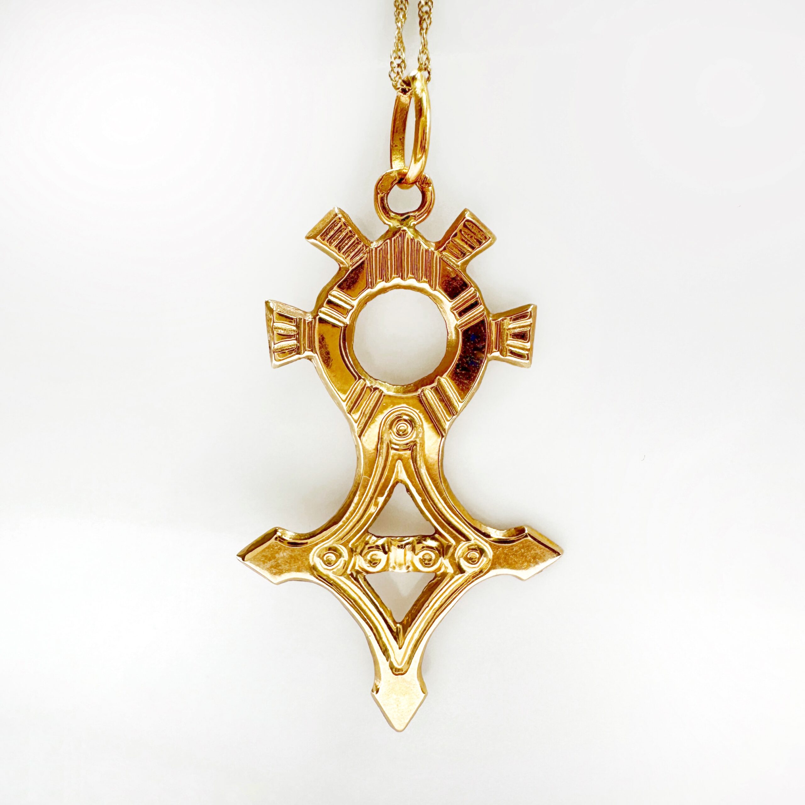 Vintage Gold Cross Of The South Pendant (1)