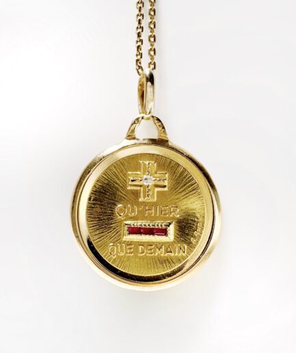 Médaille d'amour Augis "Rosina"