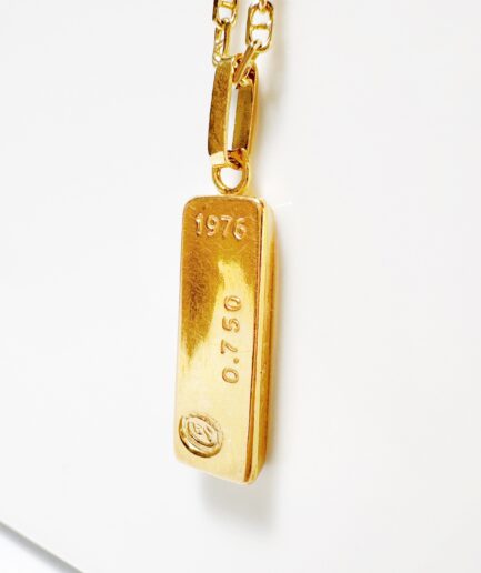 Pendentif lingot or "Vanyel"