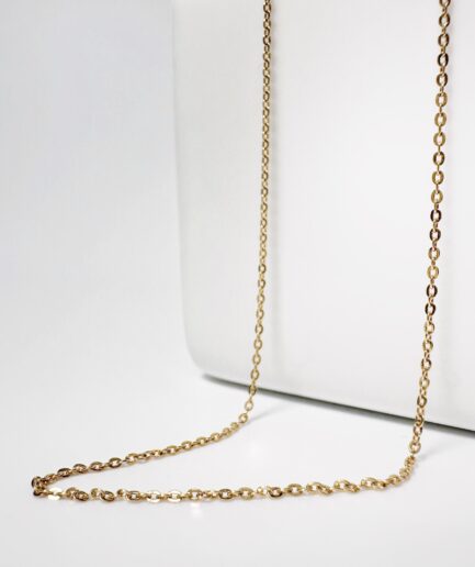 Gold Belcher Chain // 45cm