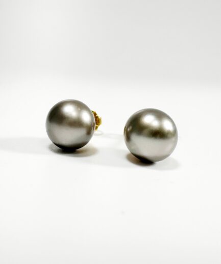 Puces d'oreilles perles de Tahiti "Kailani"