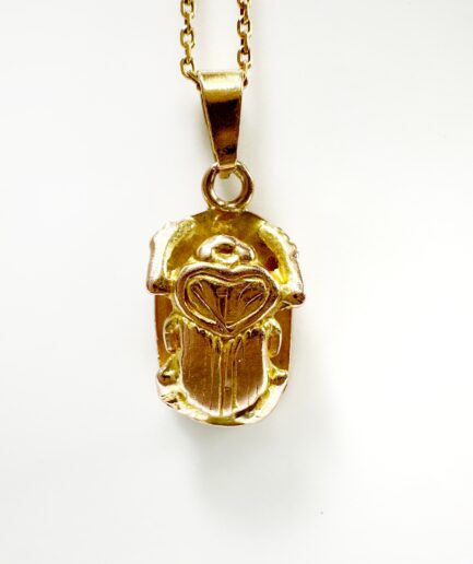 Pendentif scarabée or "Amunrê"